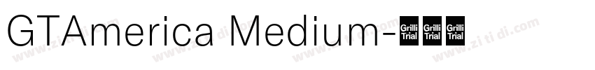 GTAmerica Medium字体转换